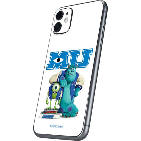 Disney Monsters University Mike and Sully iPhone 11 Skin